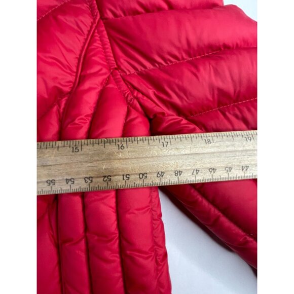 Michael Kors Packable Down Fill Jacket size Small Red - Picture 8 of 9